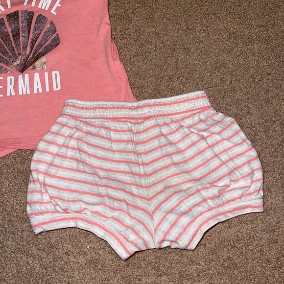 Crazy 8 Mermaid Tank + Shorts Set - Picture 3 of 6